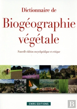 Bertrand.pt - Dictionnaire De Biogéographie Végétale