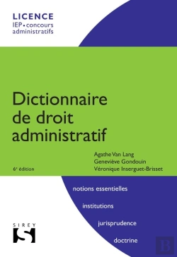 Bertrand.pt - Dictionnaire De Droit Administratif (6e Édition)