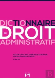 Dictionnaire De Droit Administratif