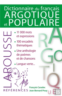 Bertrand.pt - Dictionnaire De Français Argotique Et Populaire