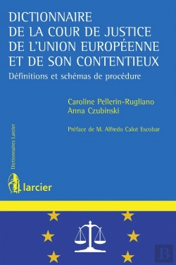 Bertrand.pt - Dictionnaire De La Cour De Justice De L'Union Européenne Et De Son Contentieux ; Définitions Et Schémas De Procédure
