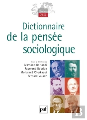 Dictionnaire De La Pensee Sociologique