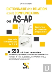 Dictionnaire De La Relation Et Le Communication As-Ap