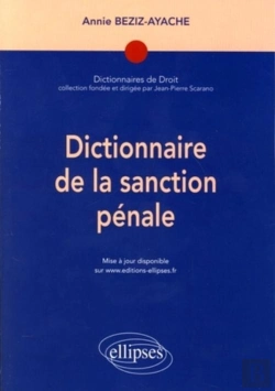 Bertrand.pt - Dictionnaire De La Sanction Pénale