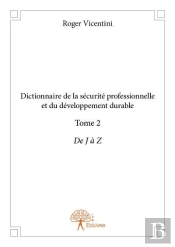 Dictionnaire De La Securite Professionnelle Et Du Developpement Durable - Tome 2