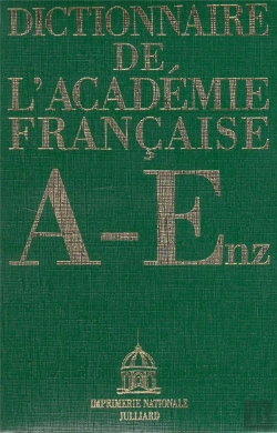 Bertrand.pt - Dictionnaire De L'Academie Francaise T.1