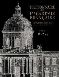 Bertrand.pt - Dictionnaire De L'Académie Française Tome 4 : R-Zzz (9e Édition)