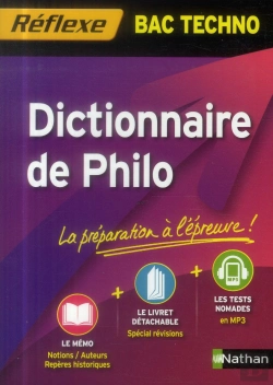 Bertrand.pt - Dictionnaire De Philo Bac Techno