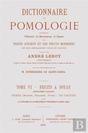 Dictionnaire De Pomologie Tome 6 ; Fruits À Noyau Tome 2 ; Pêches