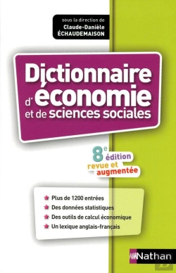 Bertrand.pt - Dictionnaire D'Economie Et De Sciences Sociales (8e Edition)