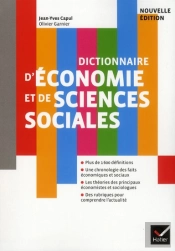 Dictionnaire D'Économie Et De Sciences Sociales