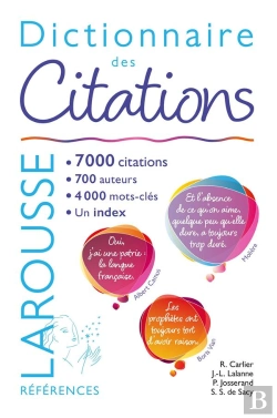 Bertrand.pt - Dictionnaire Des Citations