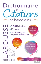 Dictionnaire Des Citations Philosophiques