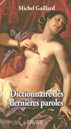 Bertrand.pt - Dictionnaire Des Dernieres Paroles