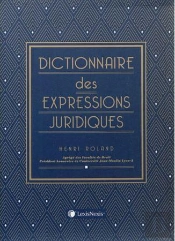 Dictionnaire Des Expressions Juridiques