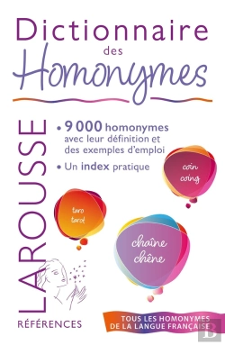 Bertrand.pt - Dictionnaire Des Homonymes
