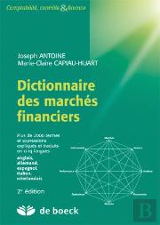 Dictionnaire Des Marchés Financiers