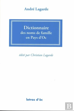 Bertrand.pt - Dictionnaire Des Noms De Famille En Pays D'Oc