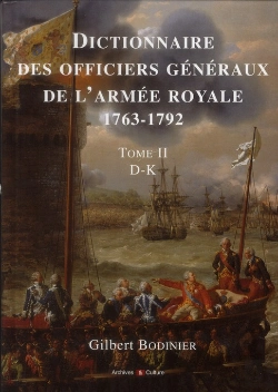 Bertrand.pt - Dictionnaire Des Officiers Generaux De L'Armee Royale 1763-1792 T.2