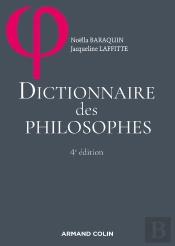 Dictionnaire Des Philosophes (4e Édition)