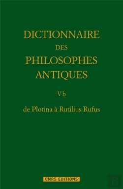 Bertrand.pt - Dictionnaire Des Philosophes Antiques T.5. Partie 2