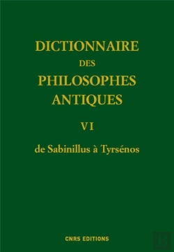 Bertrand.pt - Dictionnaire Des Philosophes Antiques Vi