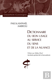 Dictionnaire Du Bon Usage Au Service Du Sens Et De La Nuance