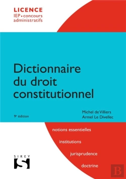 Bertrand.pt - Dictionnaire Du Droit Constitutionnel (9e Édition)