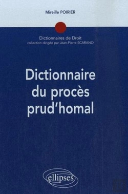 Bertrand.pt - Dictionnaire Du Procès Prud'Homal