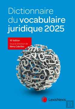 Bertrand.pt - Dictionnaire Du Vocabulaire Juridique (Édition 2025)