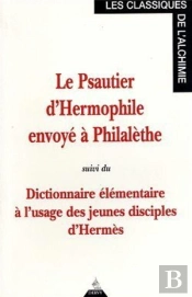 Dictionnaire Elementaire A L'Usage Des Jeunes Disciples D'Hermes