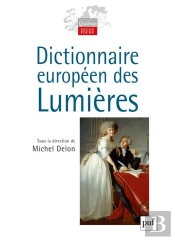 Dictionnaire Européen Des Lumières