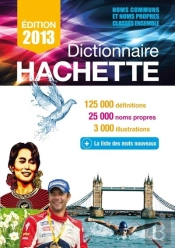 Dictionnaire Hachette 2013 France