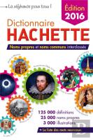 Dictionnaire Hachette ; France (Édition 2016)