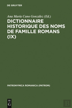 Bertrand.pt - Dictionnaire Historique Des Noms De Famille Romans (Ix)