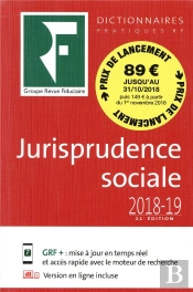 Dictionnaire Jurisprudence Sociale 2018-2019