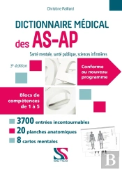 Dictionnaire Médical Des As-Ap + 20 Planches Anatomiques (3e Édition)