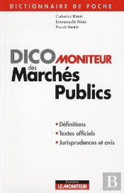 Dictionnaire Moniteur Des Marchés Publics