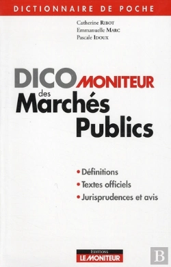 Bertrand.pt - Dictionnaire Moniteur Des Marchés Publics