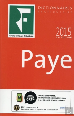 Bertrand.pt - Dictionnaire Paye 2015