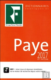 Dictionnaire Paye 2017