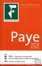 Dictionnaire Paye 2018