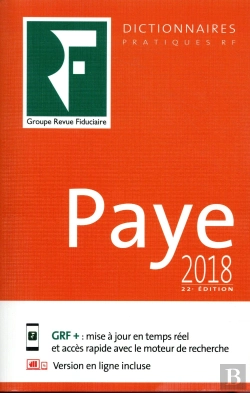 Bertrand.pt - Dictionnaire Paye 2018