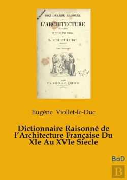 Bertrand.pt - Dictionnaire Raisonne De Architecture Fr - Tome 5