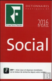 Dictionnaire Social 2016