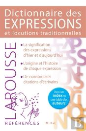 Dictionnaires Des Expressions Et Locutions Traditionnelles