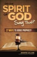 Did The Spirit Of God Say That?