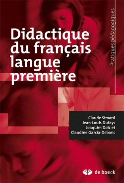 Bertrand.pt - Didactique Du Francais Langue Premiere