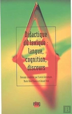 Bertrand.pt - Didactique Du Lexique : Langue, Cognition, Discours