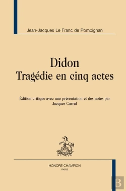 Bertrand.pt - Didon ; Tragédie En Cinq Actes